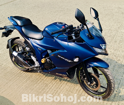 Gixxer SF FI ABS Matte Blue 2024